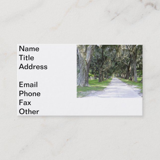 Cumberland Trail Business Card (Front)