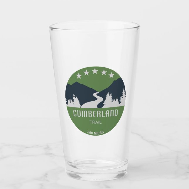 Cumberland Trail Tennessee Glass (Front)