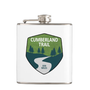 Cumberland Trail Tennessee Hip Flask