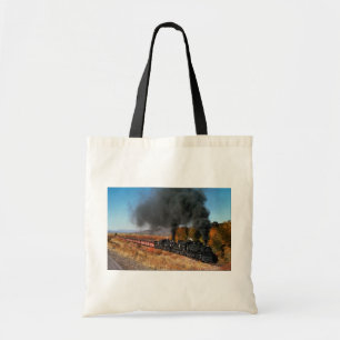 Cumbres and Toltec Railroad, No. 487 and No. 484, Tote Bag