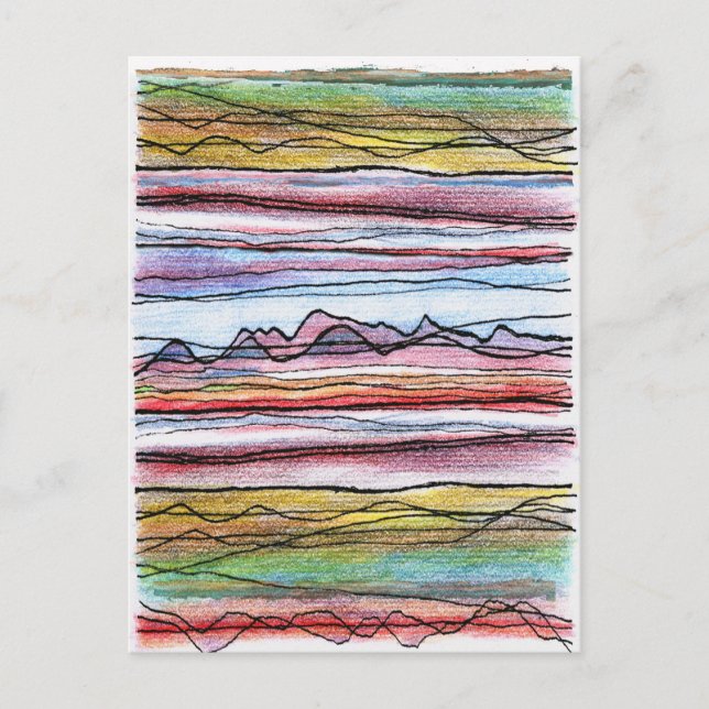 Cumbria Lines Postcard (Front)