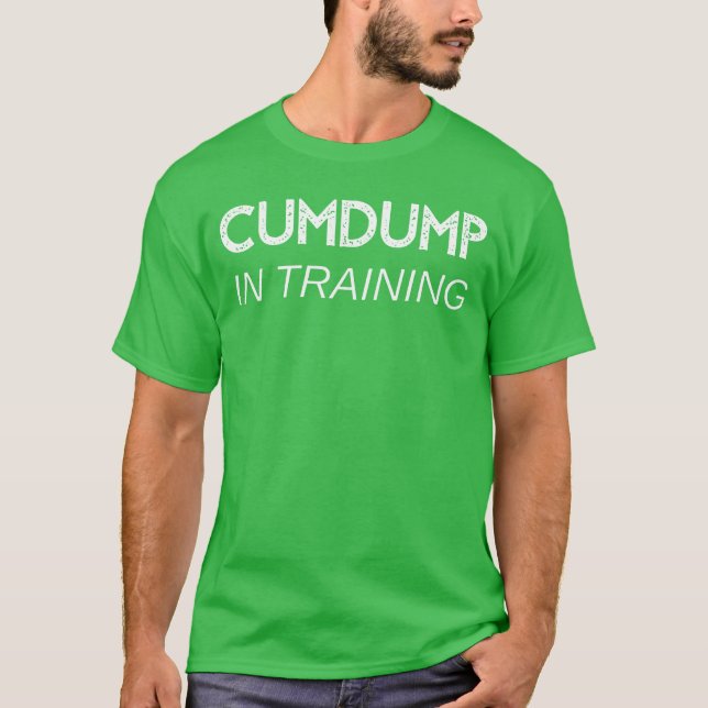 Cumdump in training boy T-Shirt (Front)