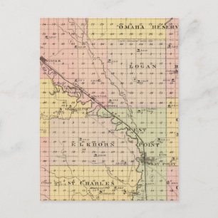 Cuming County, Nebraska Postcard