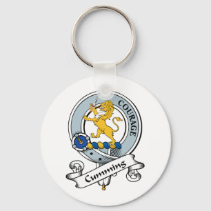 Cumming Clan Badge Key Ring