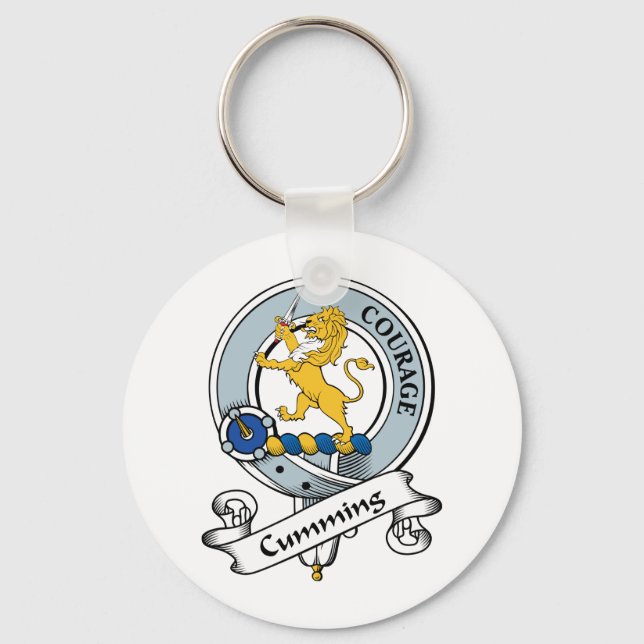 Cumming Clan Badge Key Ring (Front)