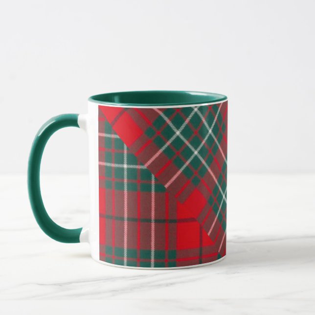 CUMMING CLAN MODERN TARTAN MUG (Left)