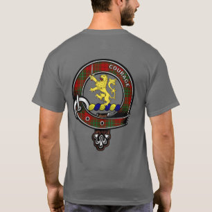 Cumming Tartan Clan Badge T-Shirt