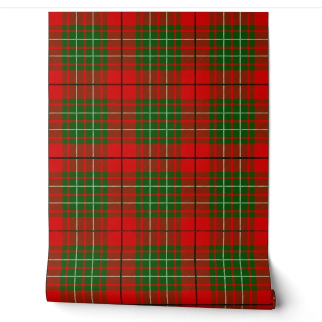 Cumming Tartan Plaid Scottish Clan Wallpaper (Unrolling)