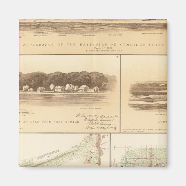 Cumming's Pt batteries and works Magnet (Front)