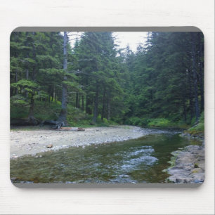 Cummins Creek at Neptune State Park, OR Mouse Mat