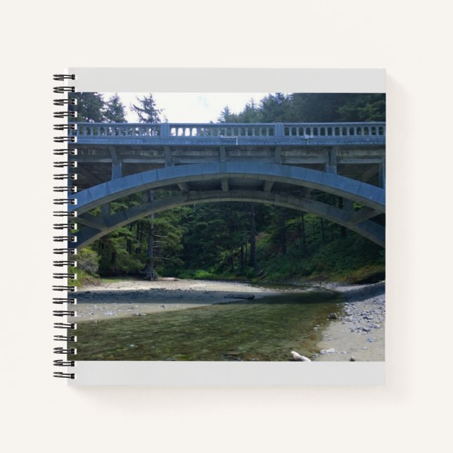 Cummins Creek at Neptune State Park, OR Notebook (Front)
