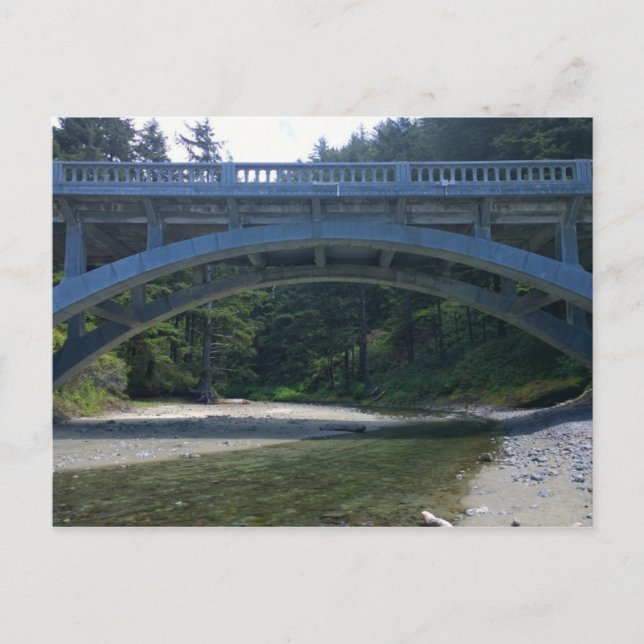 Cummins Creek at Neptune State Park, OR Postcard (Front)
