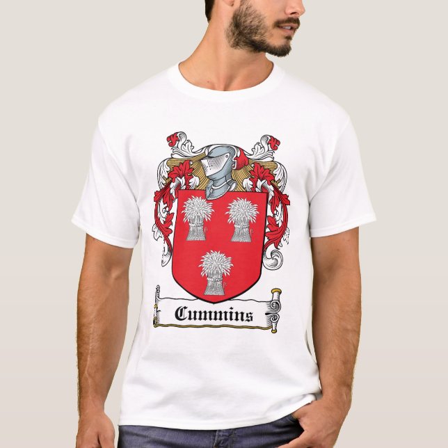 Cummins Family Crest T-Shirt (Front)