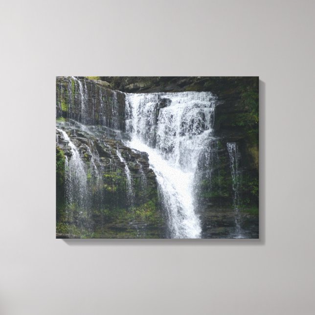 Cummins Waterfalls Canvas Print (Front)