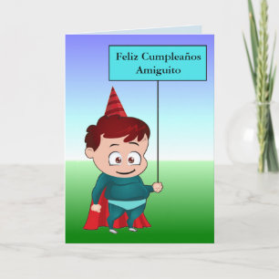 Cumpleaños Amiguito Card