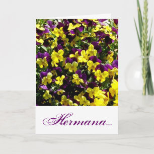 Cumpleaños de la Hermana Card