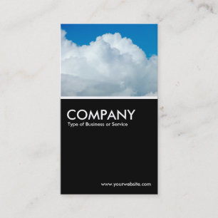 Cumulonimbus - Black Business Card