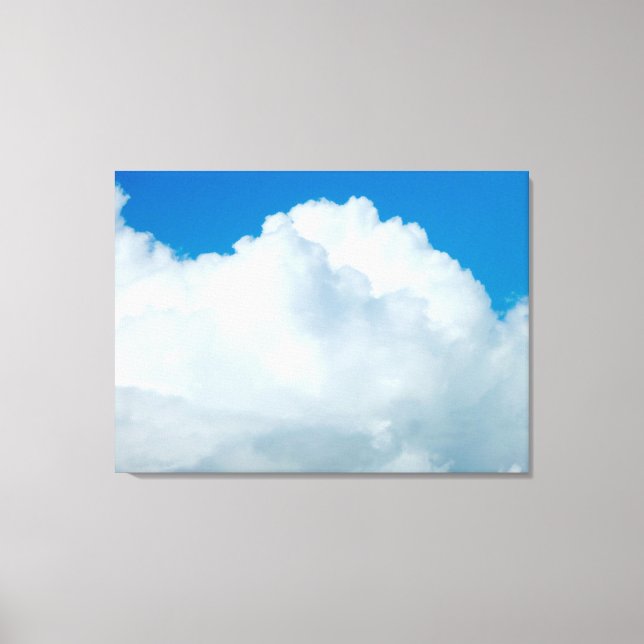 Cumulonimbus Clouds Canvas Print (Front)
