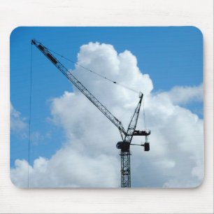 Cumulonimbus Crane Mouse Mat