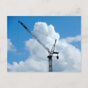 Cumulonimbus Crane Postcard