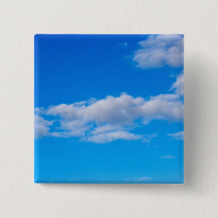 cumulus clouds over the western Antarctic 15 Cm Square Badge