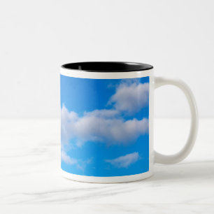 cumulus clouds over the western Antarctic Two-Tone Coffee Mug