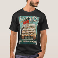 Cunard Line Vintage Travel  