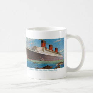 Cunard White Star Line's Queen Mary Coffee Mug