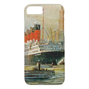Cunarder at New York iPhone 8/7 Case