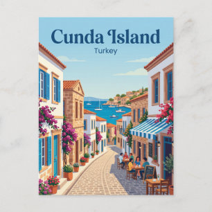 Cunda Island Turkey Postcard
