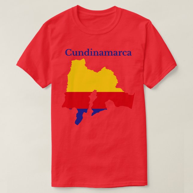 Cundinamarca Department Colombia T-Shirt (Design Front)
