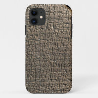 Cuneiform iPhone case (customisable to your phone)