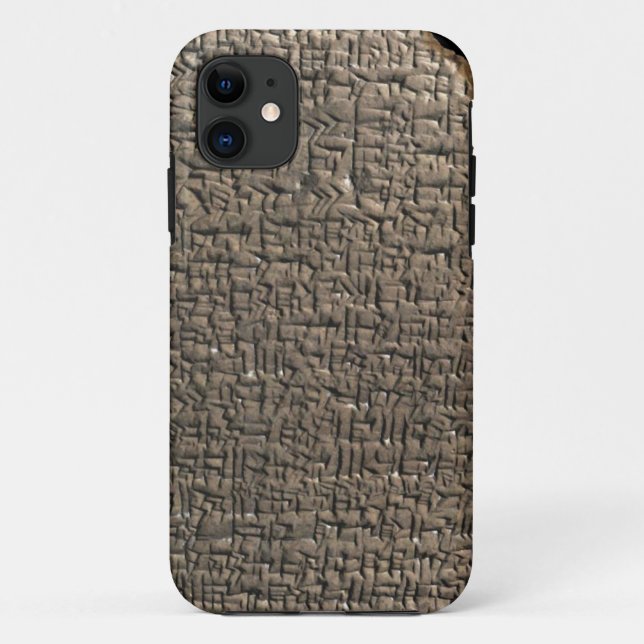 Cuneiform iPhone case (customisable to your phone) (Back)