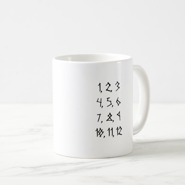 Cuneiform Numerals Mug (Front Right)