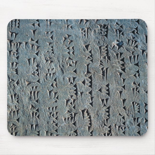 Cuneiform script mouse mat (Front)