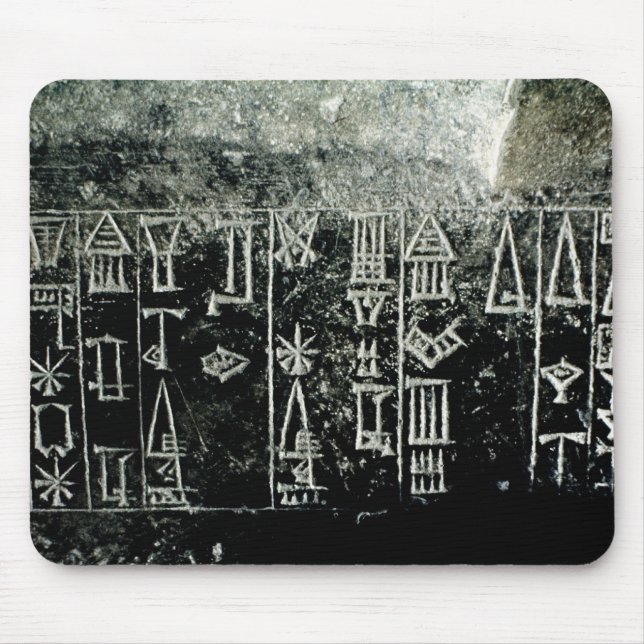 Cuneiform script mouse mat (Front)