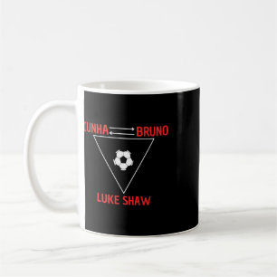 Cunha, Bruno, Cunha, Bruno, Luke Shaw Cunha Soccer Coffee Mug