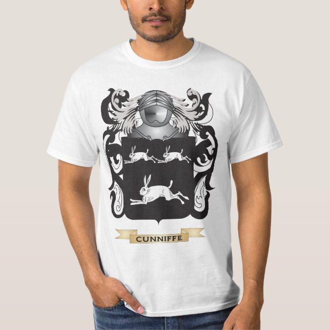 Cunniffe Coat of Arms T-Shirt (Front)