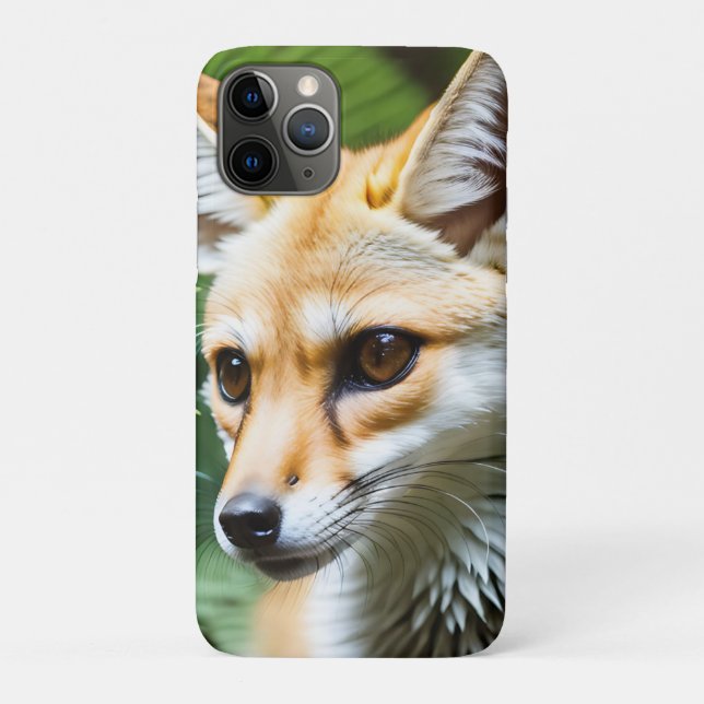 Cunning Fennec Fox, Case-Mate iPhone Case (Back)