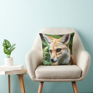 Cunning Fennec Fox, Cushion
