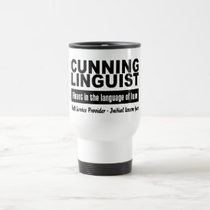 Cunning Linguist mug