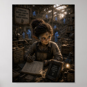 Cunning / Warehouse Clerk / Furniture Factory Poster