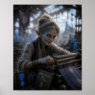 Cunning / Weaver / Textile Factory Poster