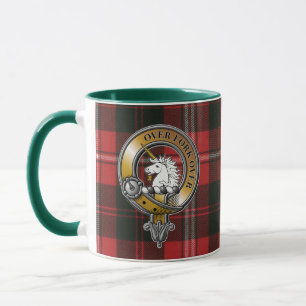 Cunningha Tartan & Badge Mug