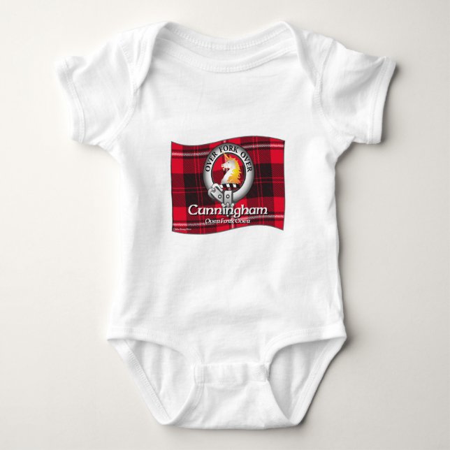 Cunningham Clan Baby Bodysuit (Front)
