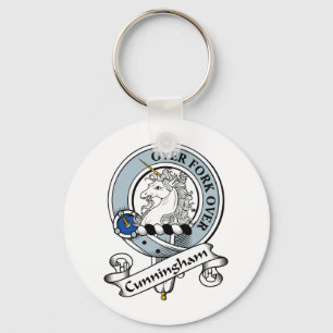 Cunningham Clan Badge Key Ring