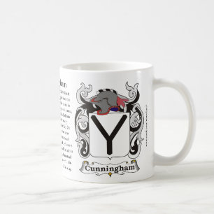 Cunningham Family Coat of Arms Mug