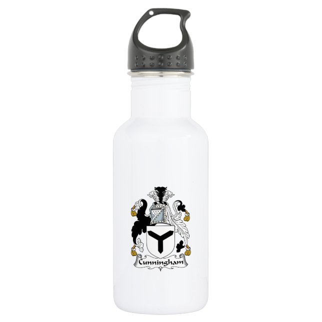 Cunningham Family Crest 532 Ml Water Bottle (Front)