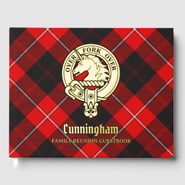 Cunningham Family Reunion Guest Book (Front)