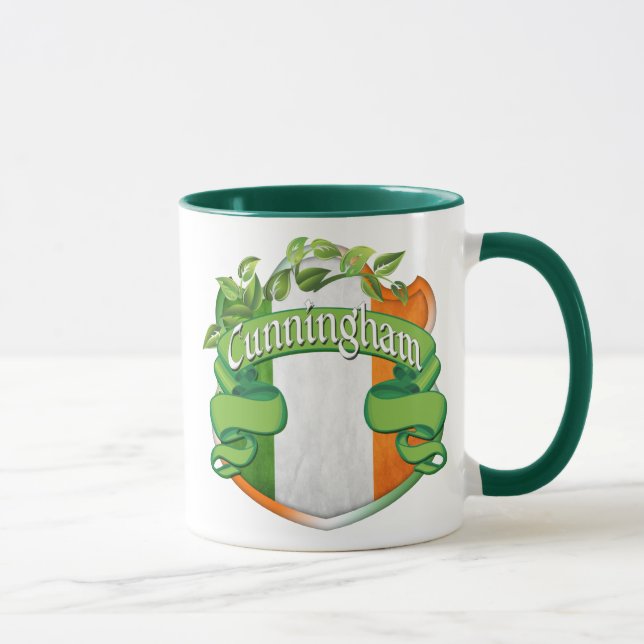 Cunningham Irish Shield Mug (Right)